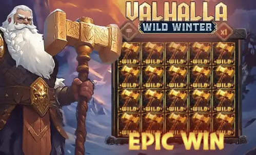 Game Viking Tema Musim Dingin, Valhalla Wild Winter Resmi Dirilis Bullshark Games