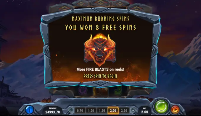 Ketika Alam Liar Membara, Play’n GO Rilis Beasts of Fire Maximum