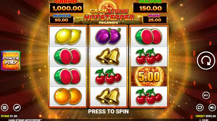 Inovasi Berlanjut, Blueprint Gaming Kenalkan Cash Strike Hotstepper Megaways