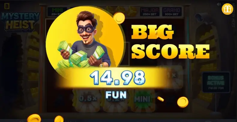 Aksi Pencurian Misterius Dimulai di Mystery Heist Garapan BGaming