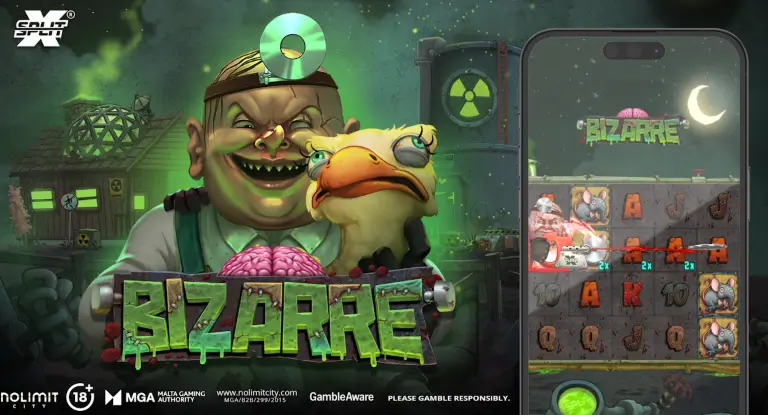 Bersiaplah! Nolimit City Resmi Hadirkan Bizarre dengan Tema Nyeleneh