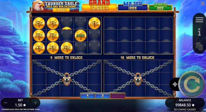 Versi Extreme Bikin Game Ini Lebih Gahar, Thunder Eagle Hold and Win Extreme